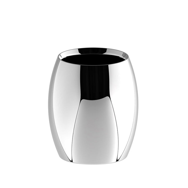 Stainless steel ice bucket – Model B – front view – Eloré