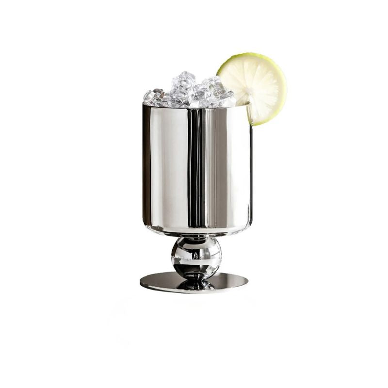 כוס רטרו על רגל מנירוסטה